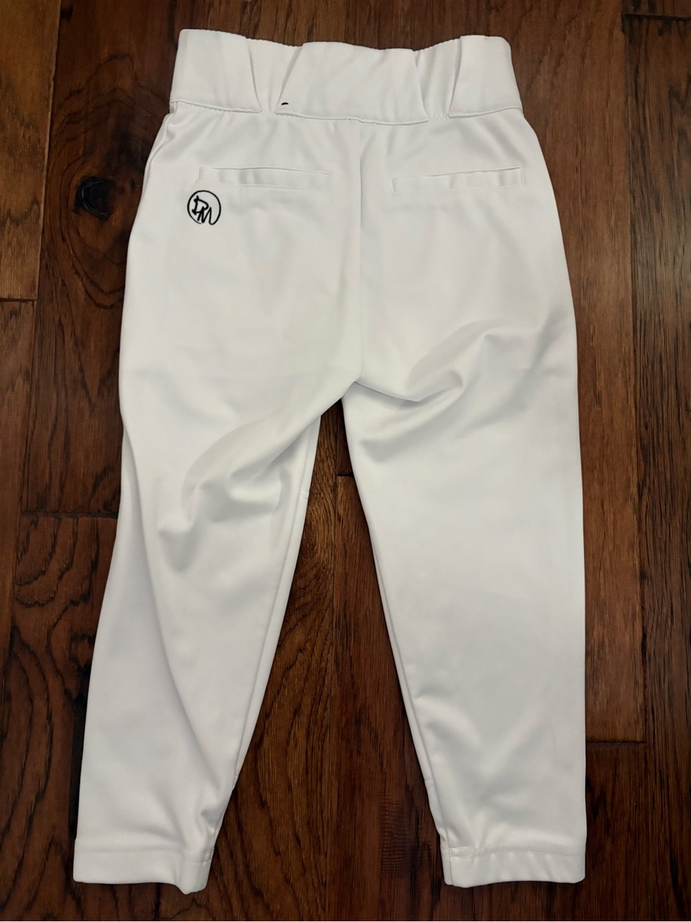Youth Small Dirty Mids White Baseball Pants - Picture 5 of 5